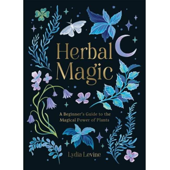 Cover of the Herbal Magic book - A Beginner's Guide to the Magical Power of Plants.