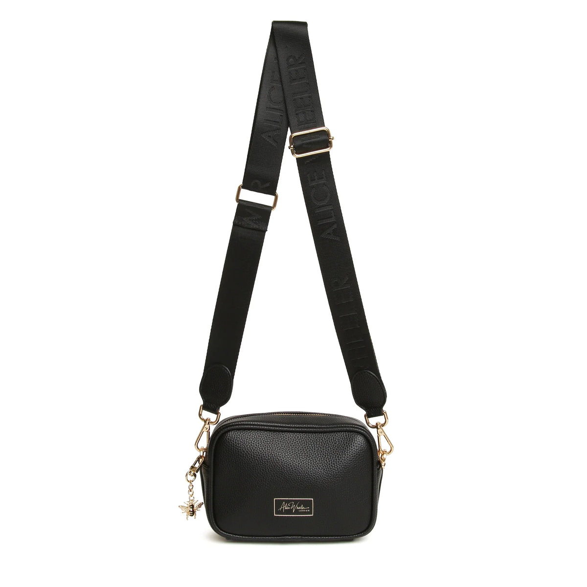Alice Wheeler Cross Body Bag in Black – view 3