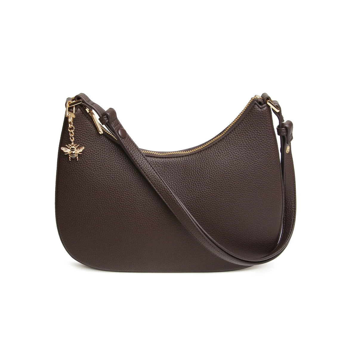 Alice Wheeler Chocolate Ascot Crossbody Bag AW6186