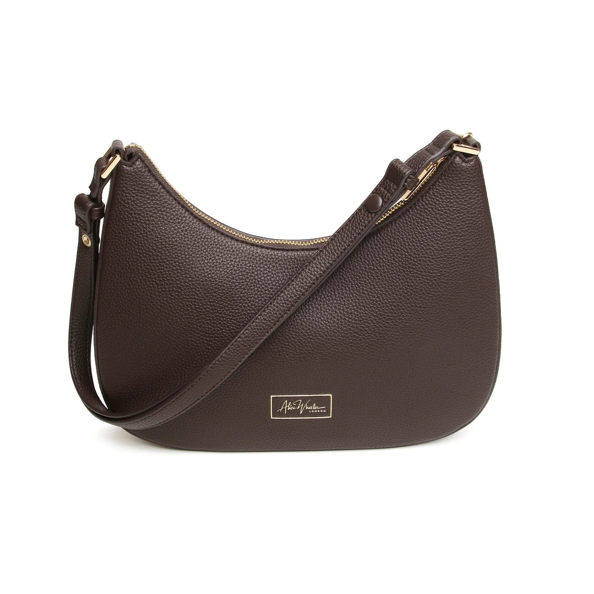 Alice Wheeler Cross Body Bag in Chocolate – view 3