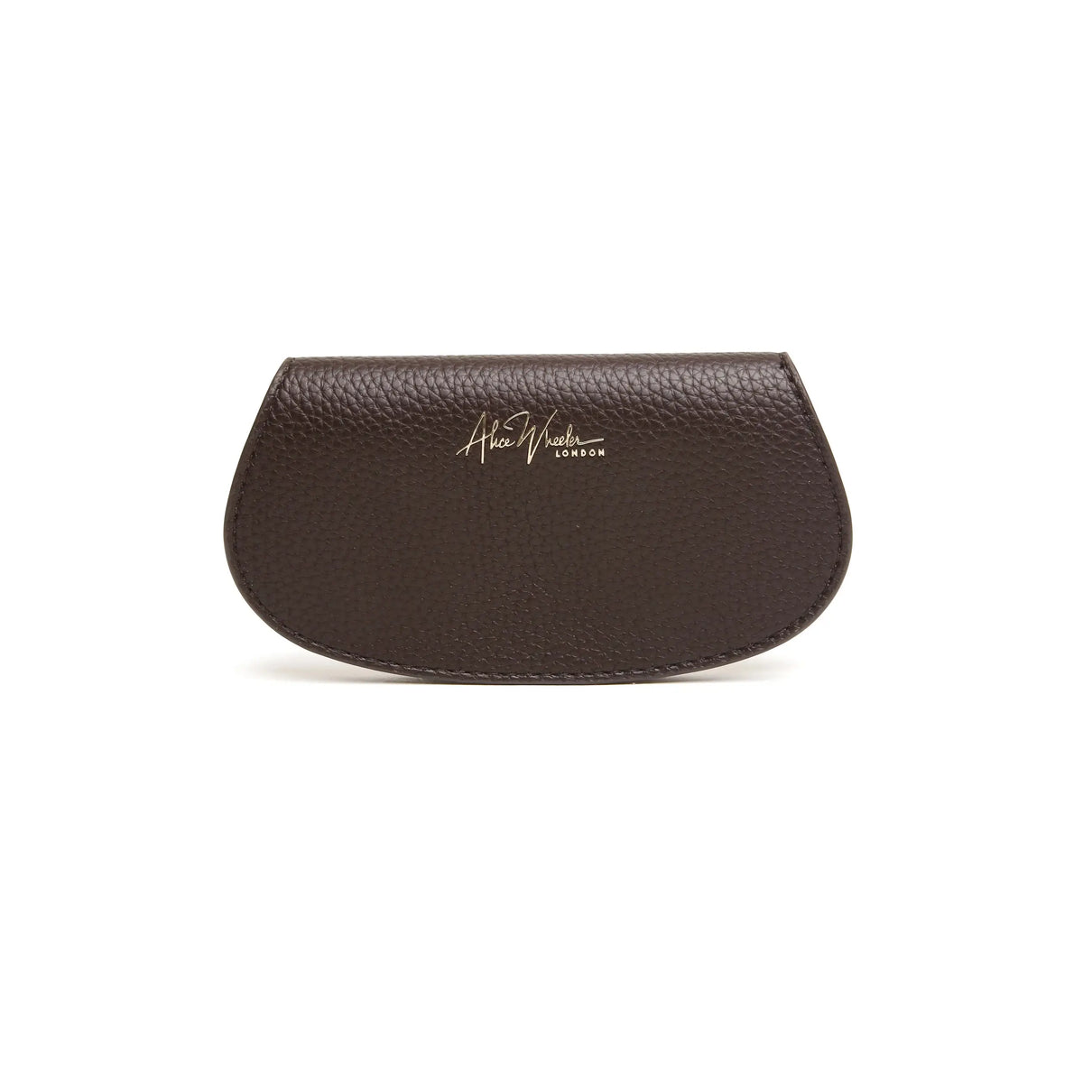 Alice Wheeler Chocolate Brown Glasses Case AW6190 - Rear view