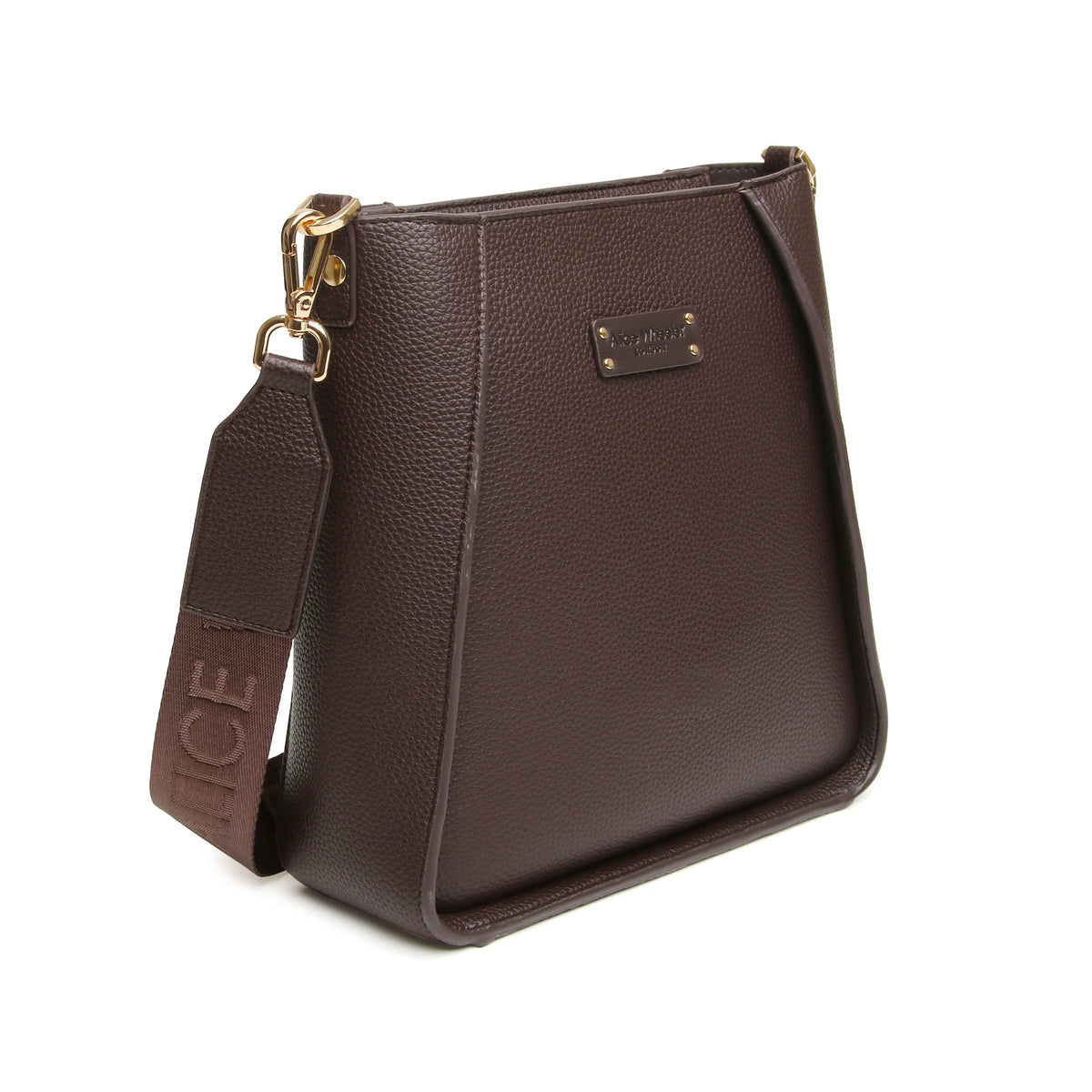 Alice Wheeler Chocolate Kensington Cross Body Bag AW6194