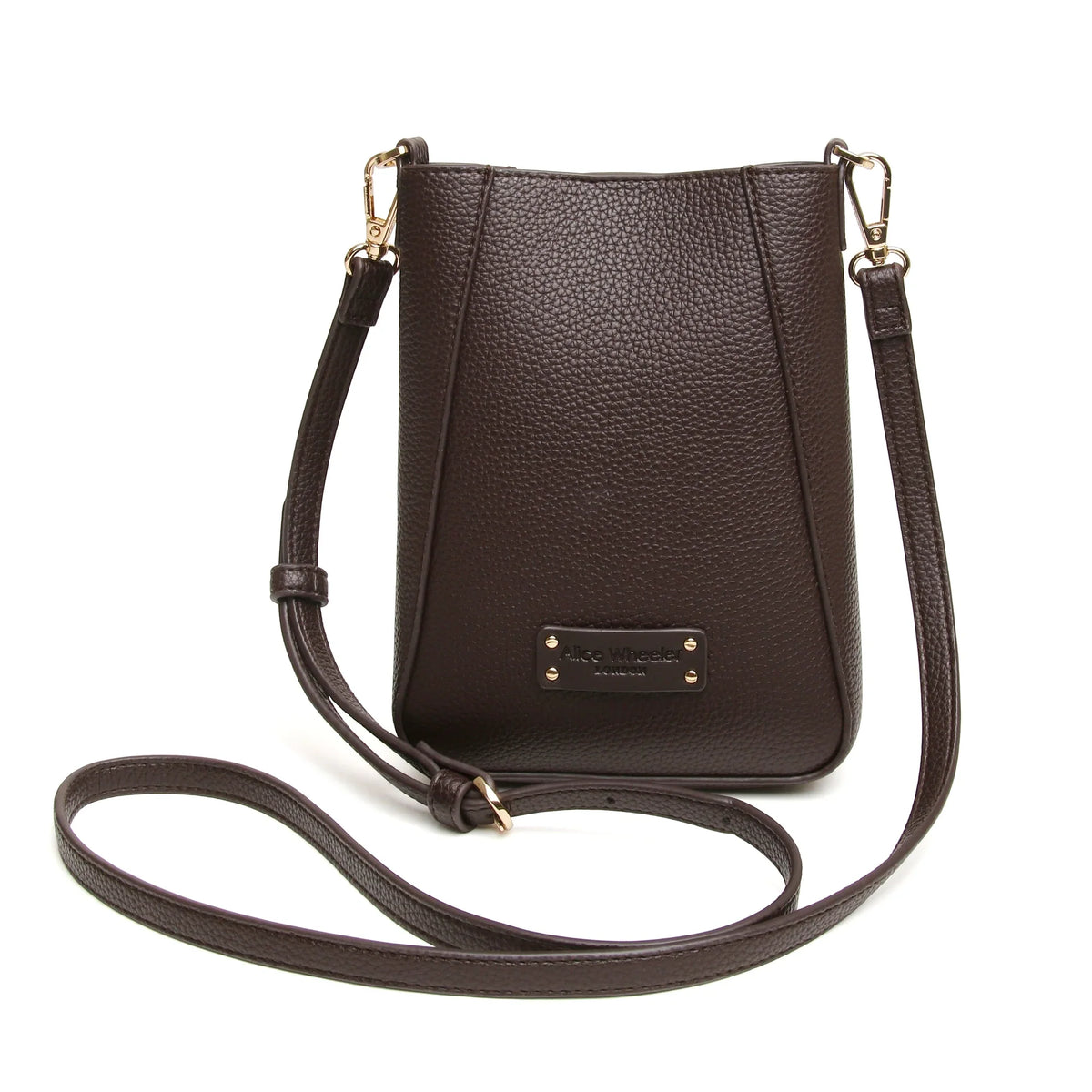 Alice Wheeler Crossbody in Chocolate – view 1