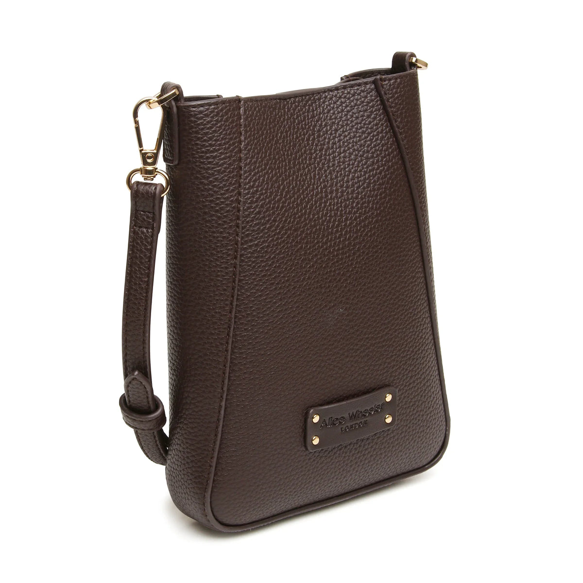 Alice Wheeler Crossbody in Chocolate – view 4