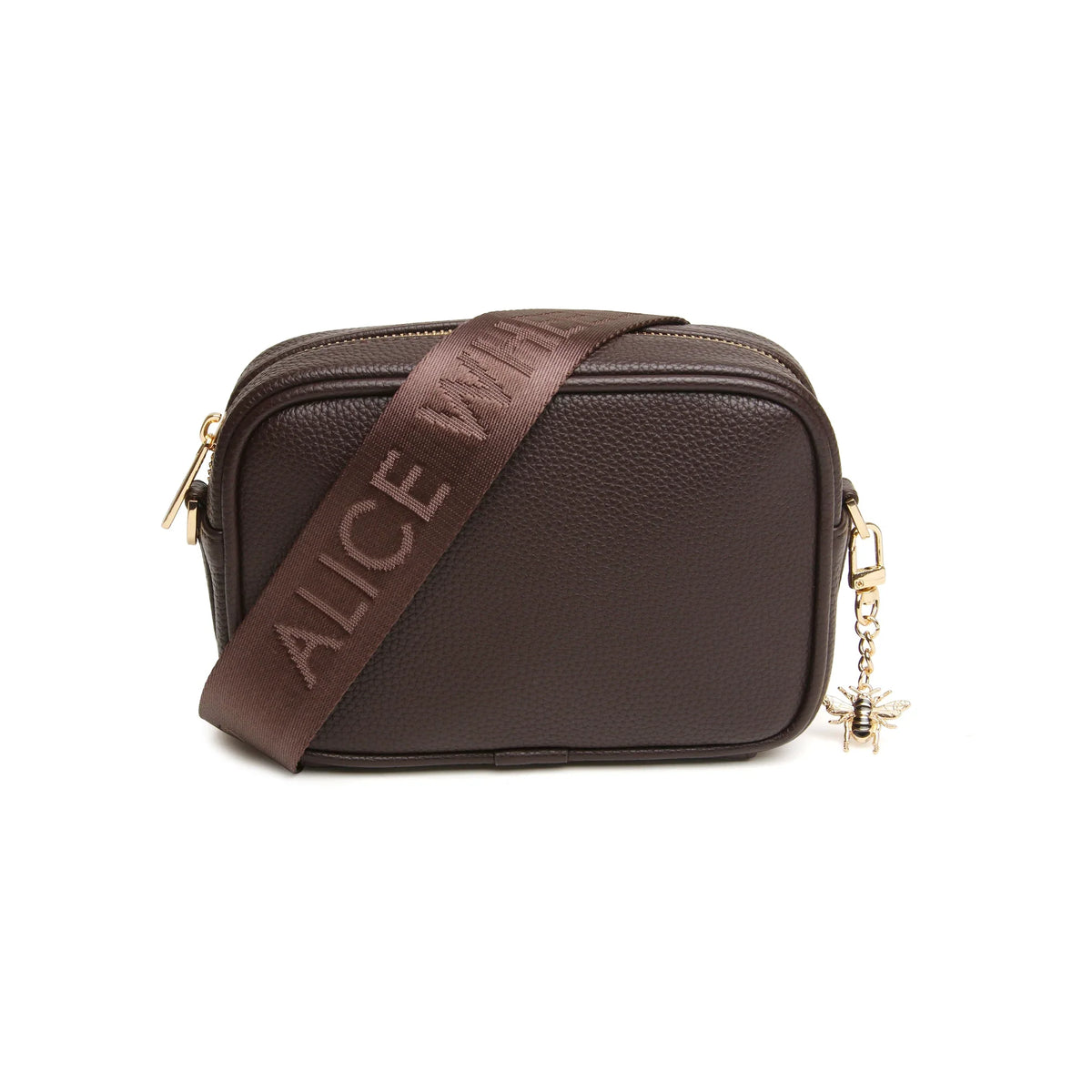 Alice Wheeler Crossbody in Chocolate – view 1
