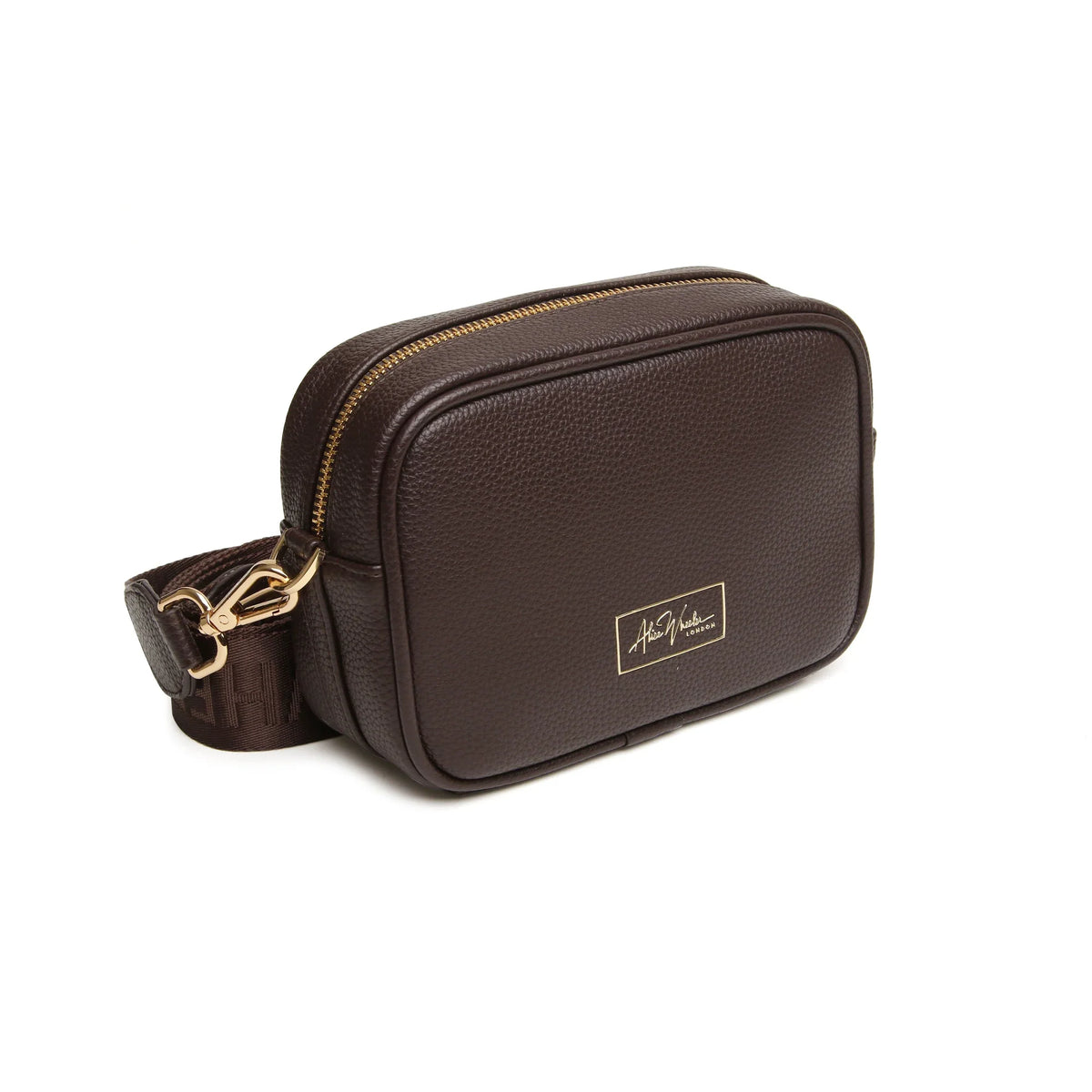 Alice Wheeler Crossbody in Chocolate – view 2