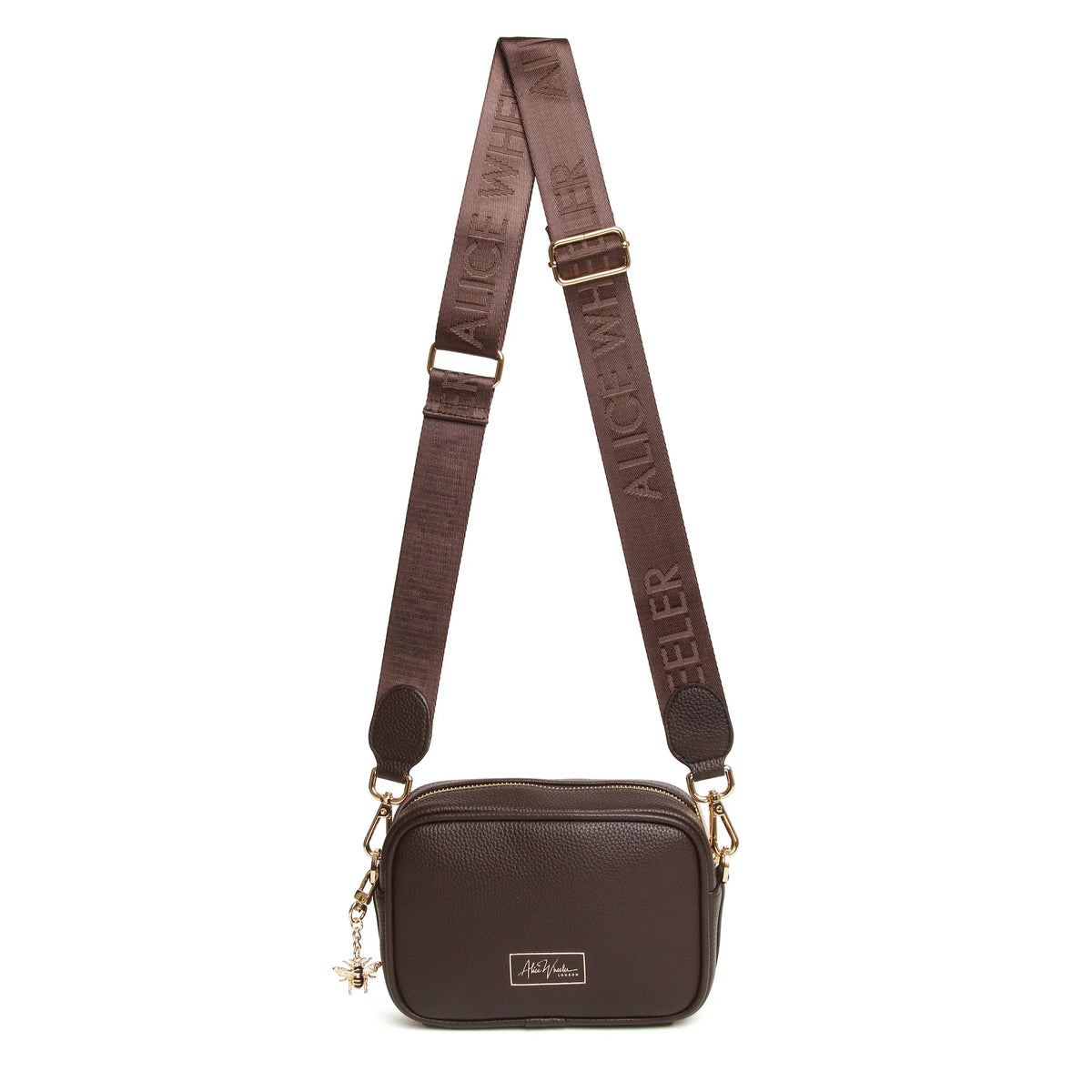 Alice Wheeler Crossbody in Chocolate – view 3