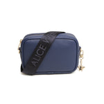 Alice Wheeler Cross Body Bag in Navy – view 1