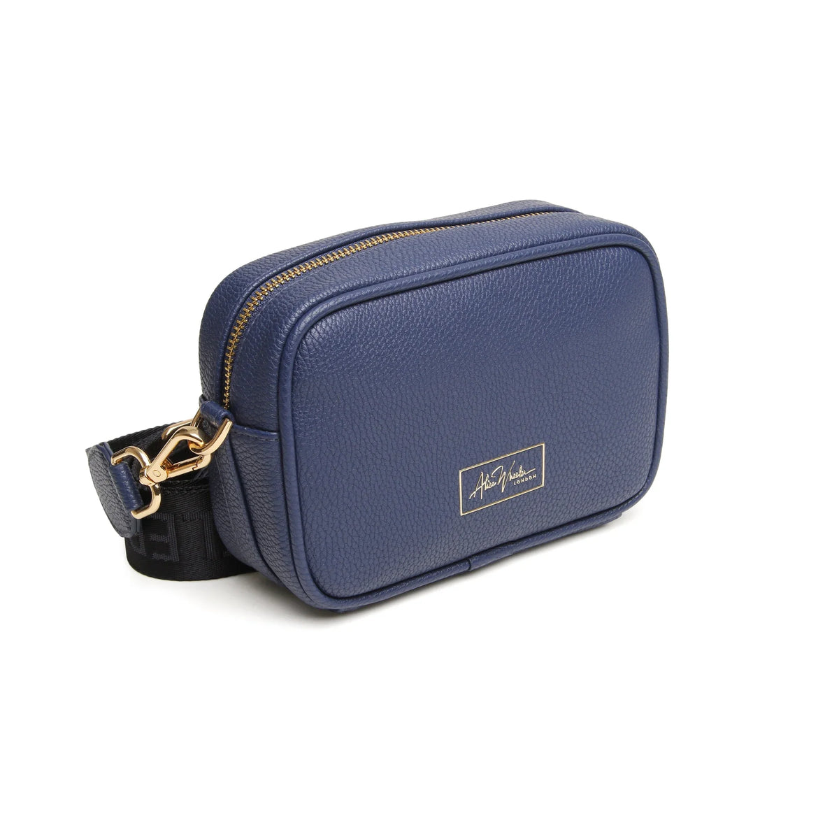 Alice Wheeler Cross Body Bag in Navy – view 2