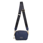 Alice Wheeler Cross Body Bag in Navy – view 3