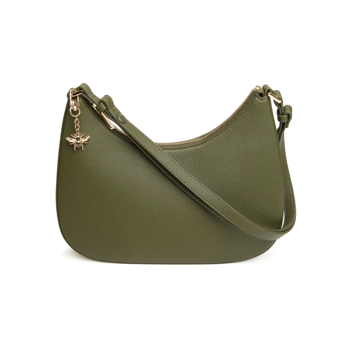 Alice Wheeler Cross Body Bag in Olive – view 1