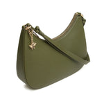 Alice Wheeler Cross Body Bag in Olive – view 2