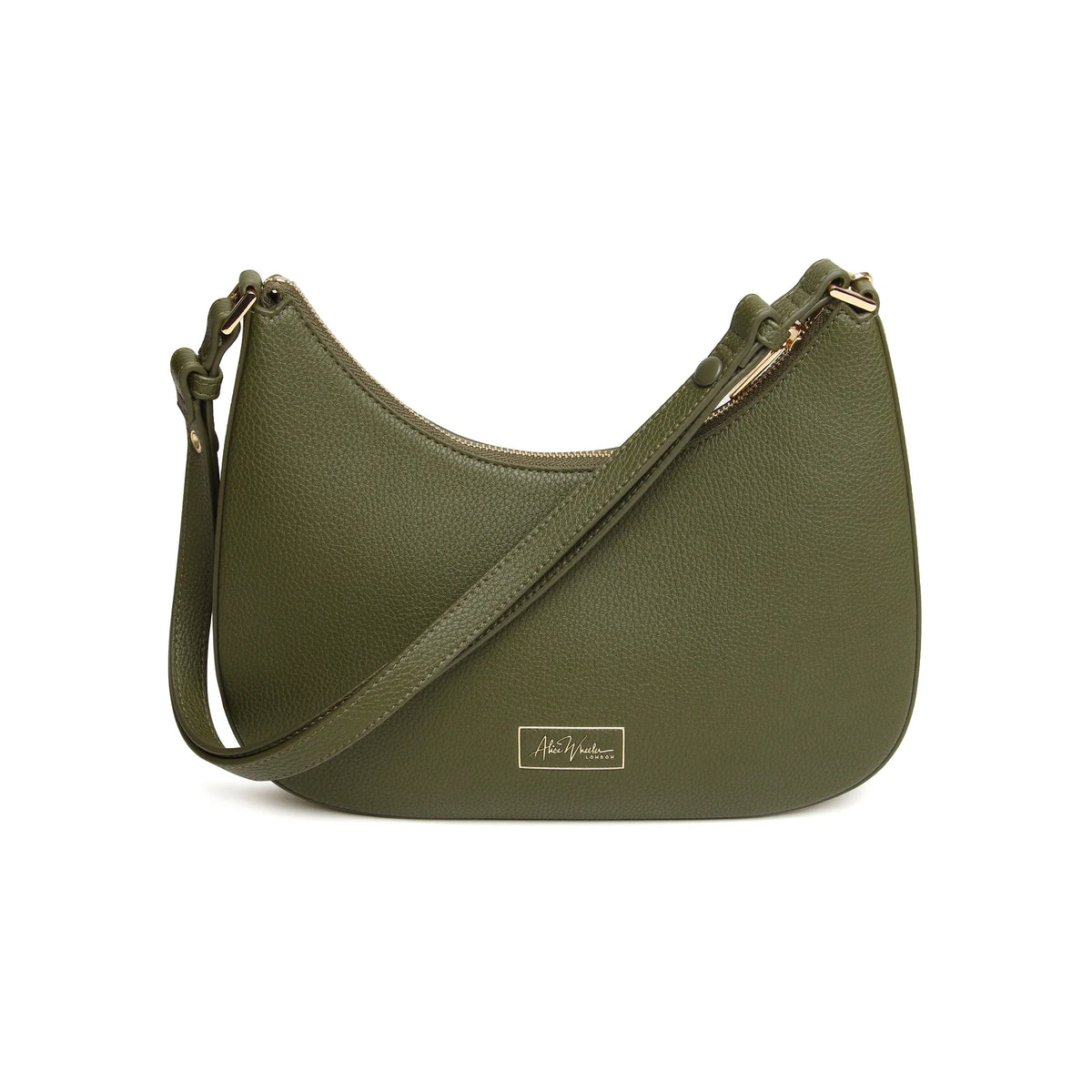 Alice Wheeler Cross Body Bag in Olive – view 4
