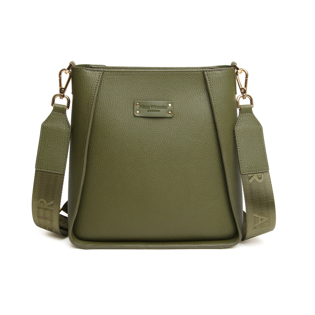 Alice Wheeler Olive Kensington Crossbody Bag AW6198