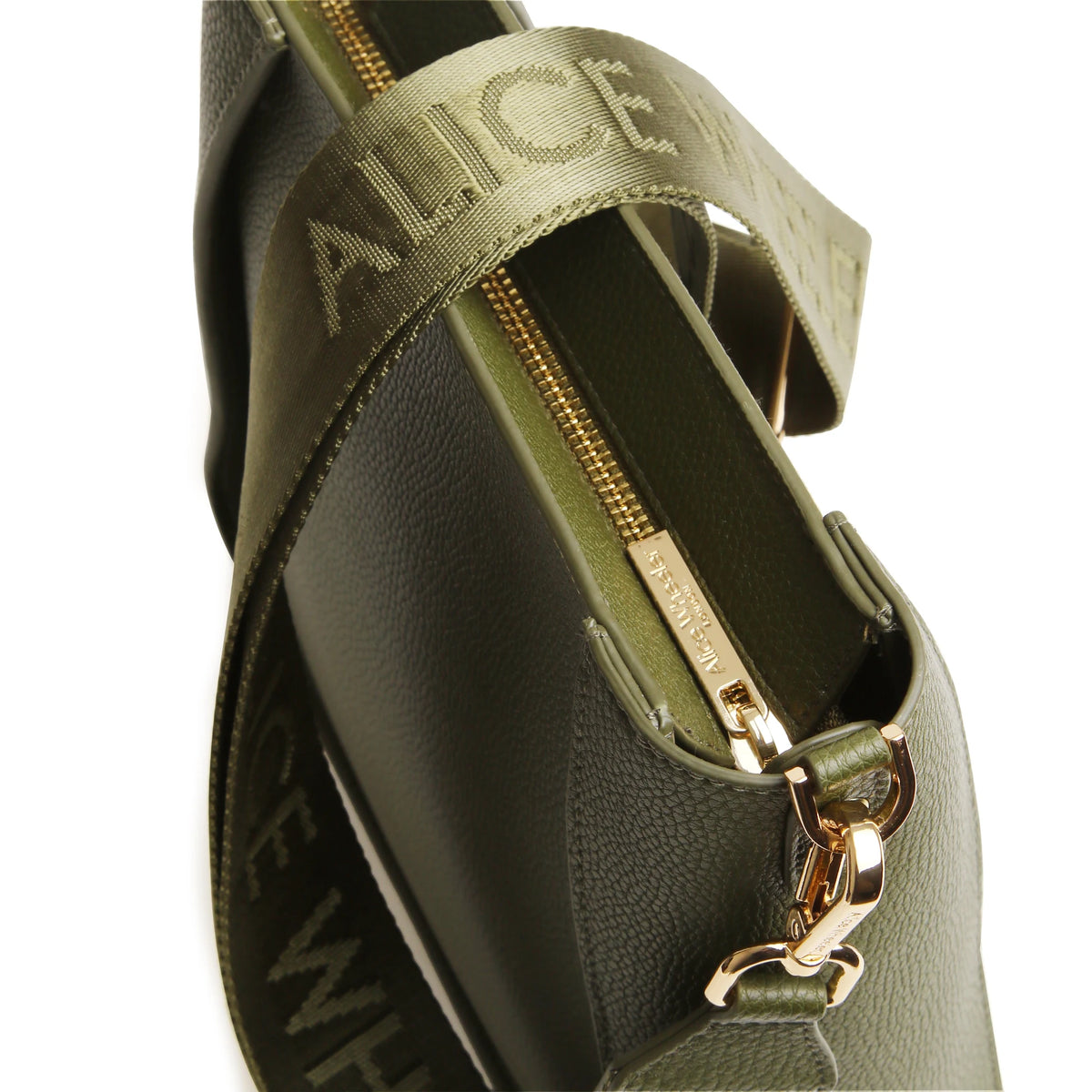 Alice Wheeler Olive Kensington Crossbody Bag AW6198
