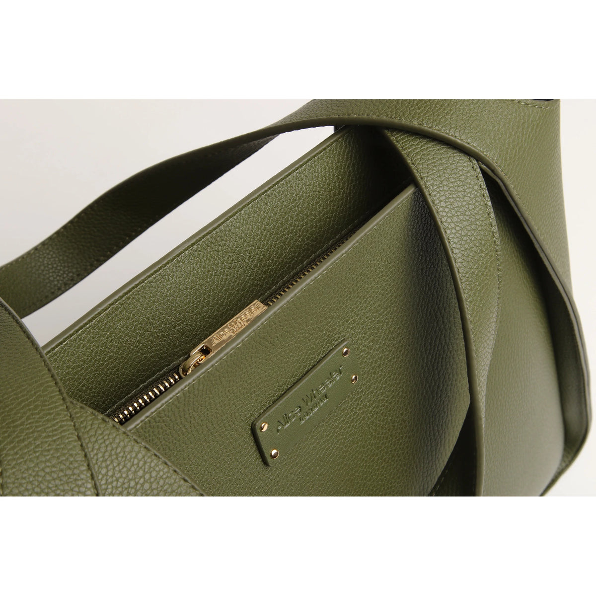 Alice Wheeler Olive Kensington Tote Bag AW6199
