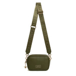 Alice Wheeler Cross Body Bag in Olive – view 3