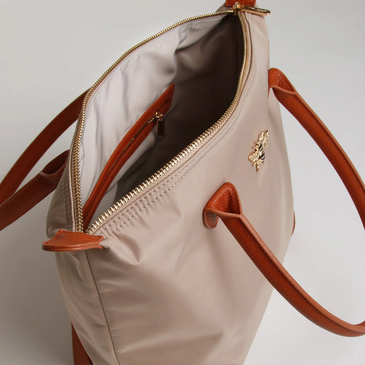 Alice Wheeler Tote in Stone – view 3