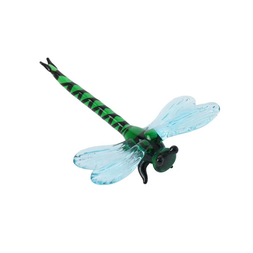 Artisan Made Glass Dragonfly Trinket Ornament