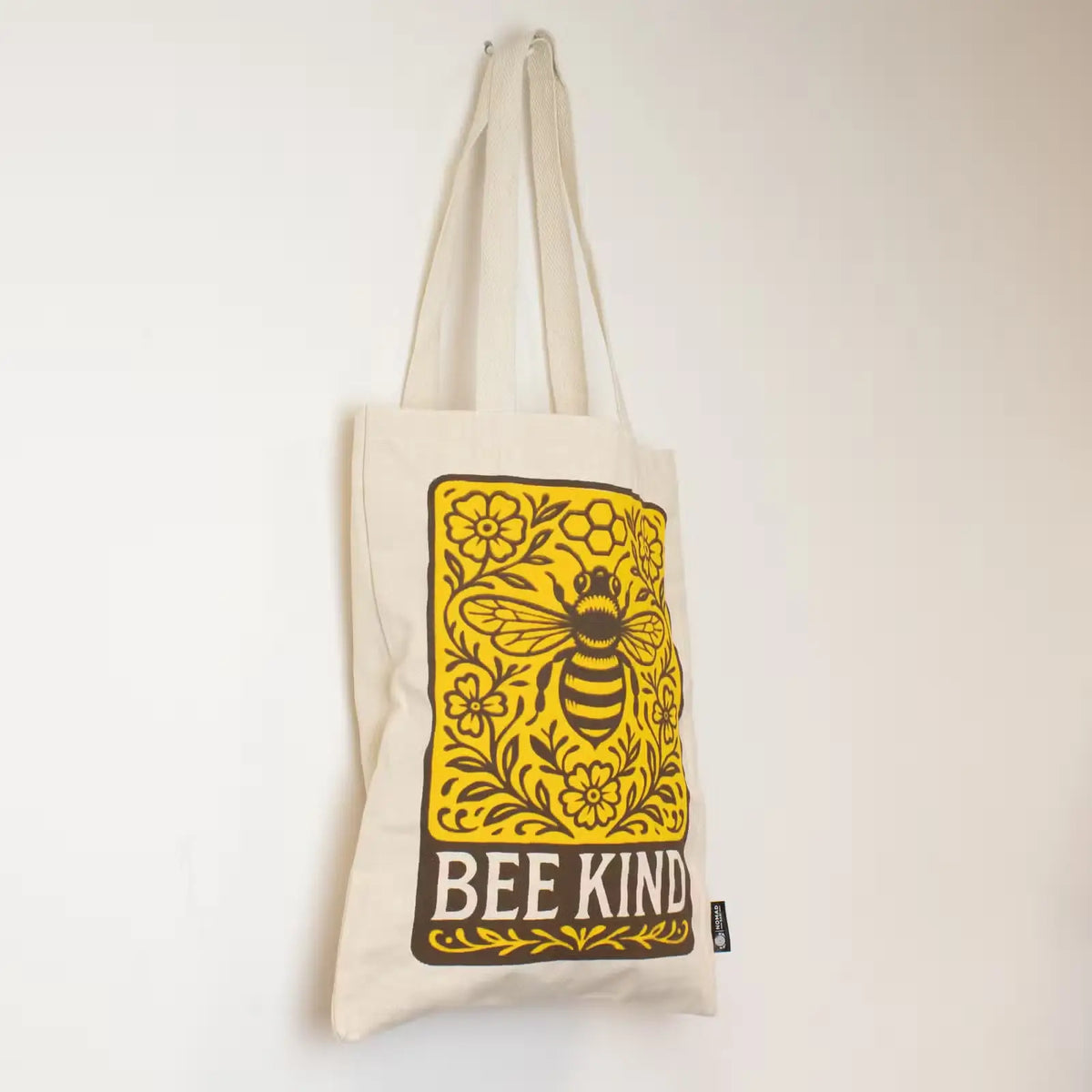 Bee Kind Cotton Tote Bag