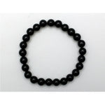 Black Tourmaline 8mm Crystal Bead Bracelet