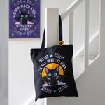 In My Witch Era Polycotton Tote Bag with Enamel Pin