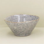 Blue Speckled Stoneware High Sided Bowl