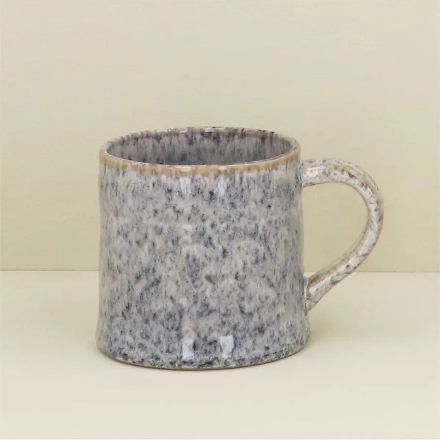 Blue Speckled Stoneware Mug by Gisela Graham in Southend