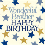 Brother Birthday Card with Stars | Emma Bridgewater