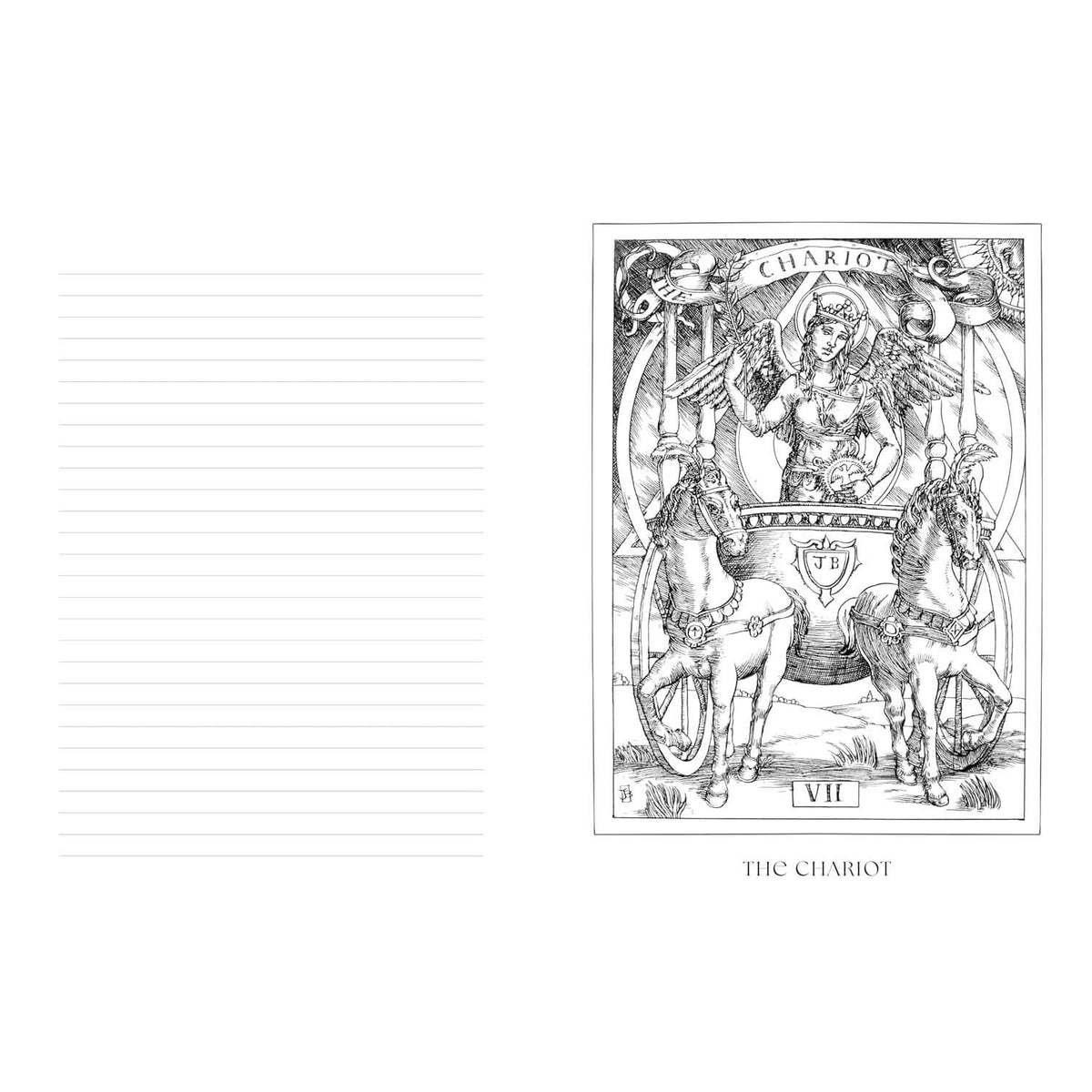 Baddeley Tarot Journal & Colouring Book