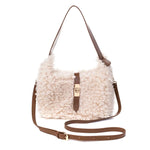 Linen Faux Lambswool Handbag BAG78