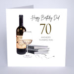 Dad 70 Aged To Perfection - Large Five Dollar Shake KFL23