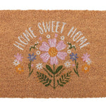 Daisy Flower Home Sweet Home Doormat