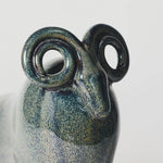 Stylised Speckled Ceramic Ram ornament to buy in Southend