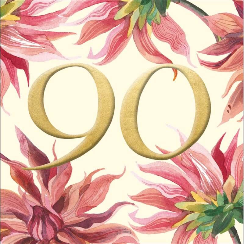 Emma Bridgewater 90th Birthday Blossoms Card