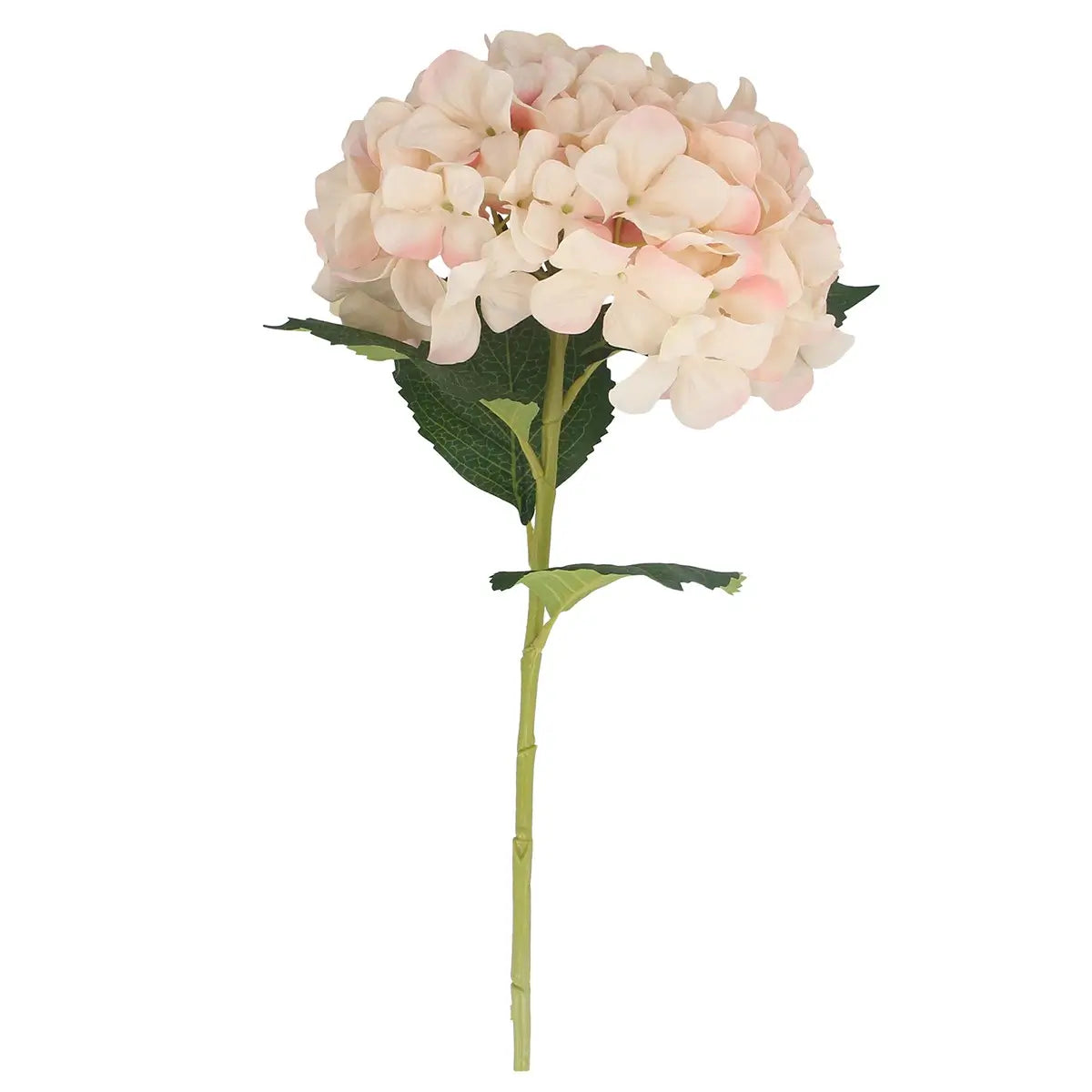 Faux Blush Pink Giant Hydrangea Stem by Gisela Graham