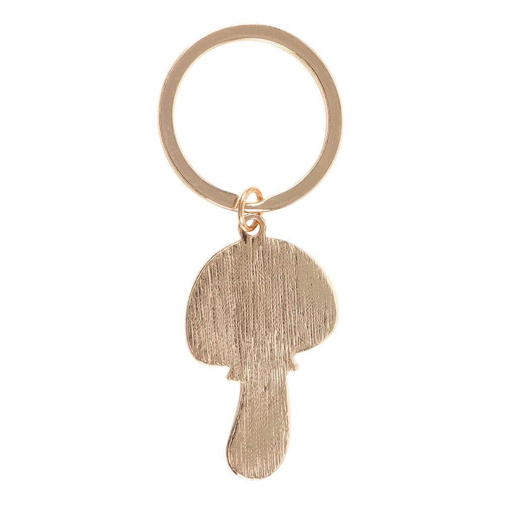 Funky Fungi Mushroom Enamel Keyring