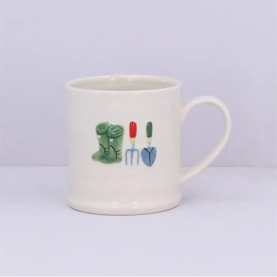 Gardening Stoneware Mug