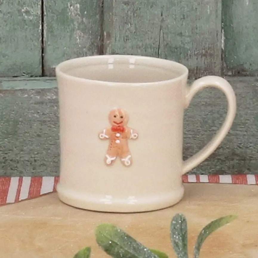 Gisela Gingerbread Man Stoneware Mini Mug