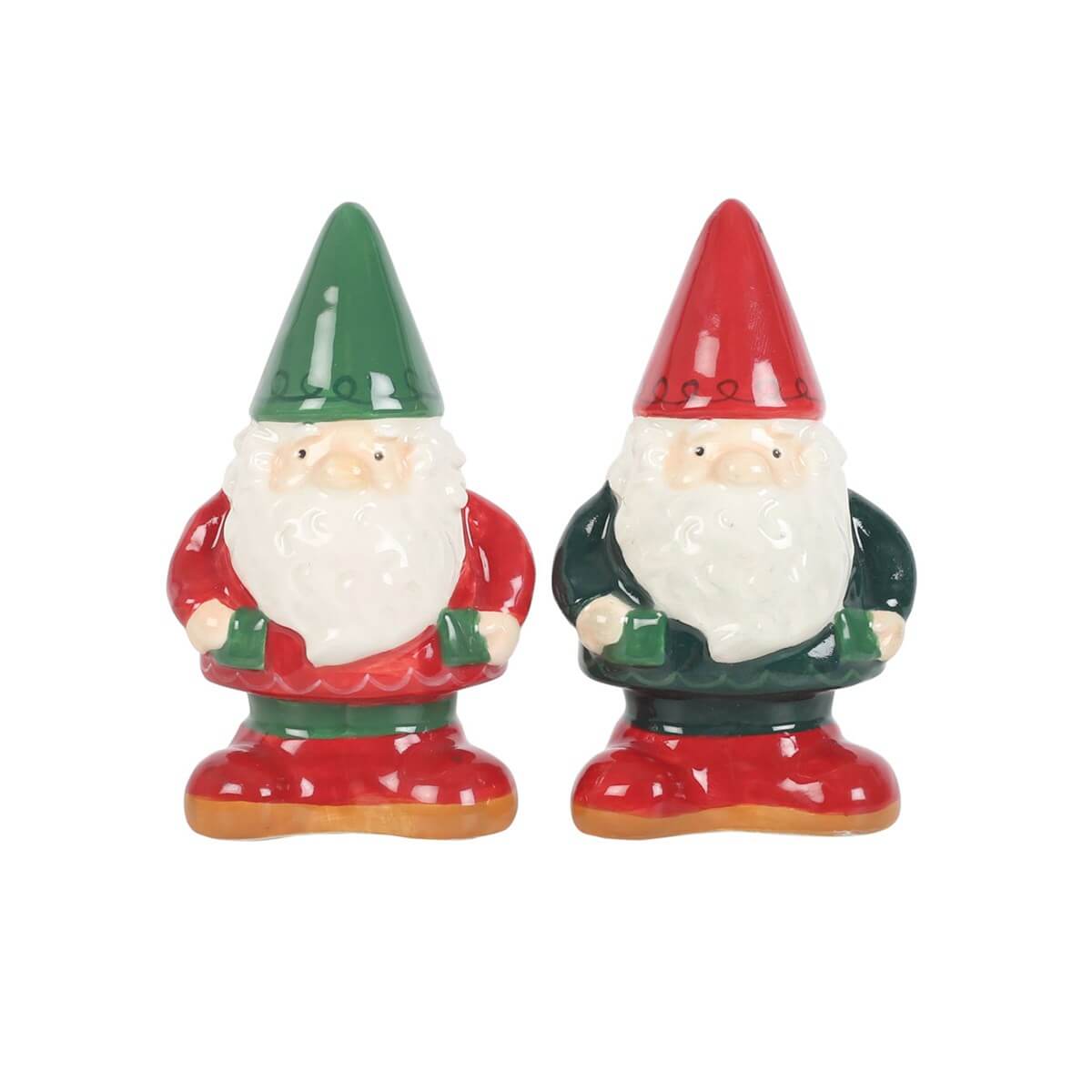 Gnome Ceramic Salt And Pepper Set