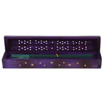 Star Wooden Incense Box & Bergamot Stick Set