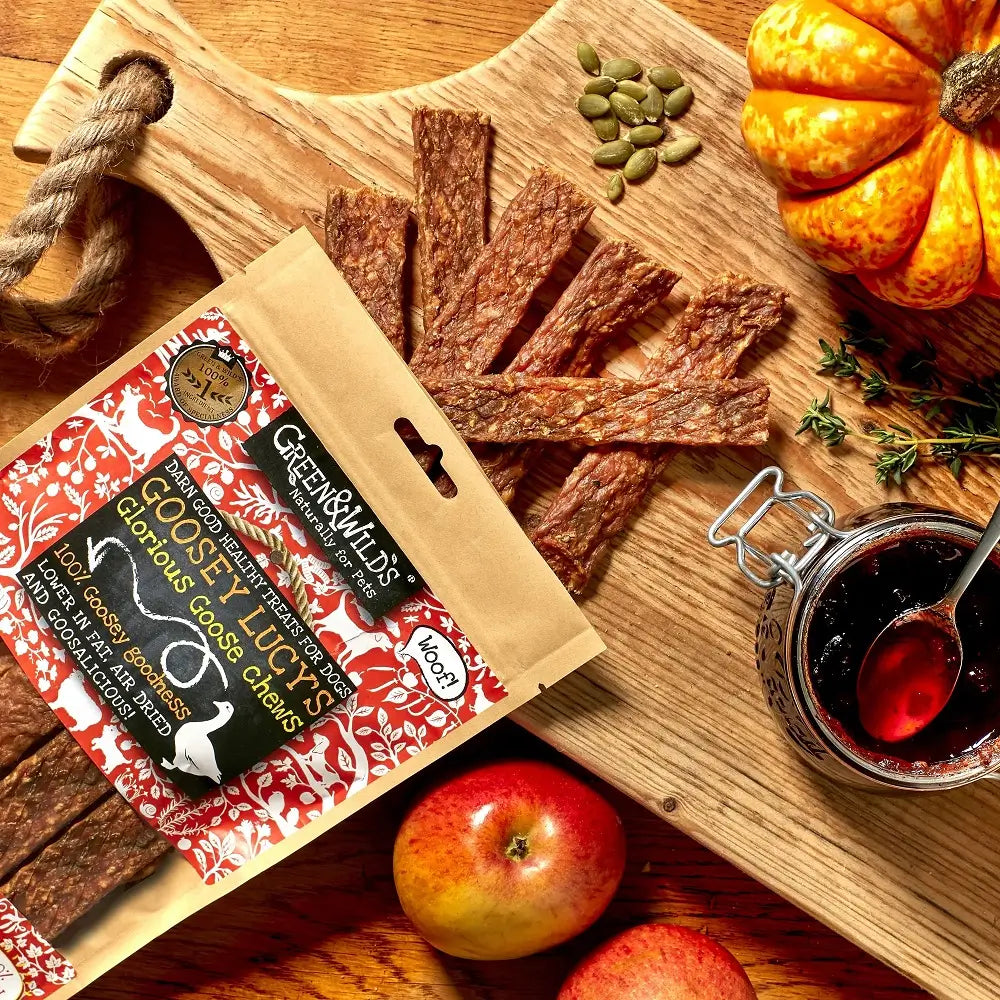 Goosey Lucy's Goose Chews 100g | Green & Wilds