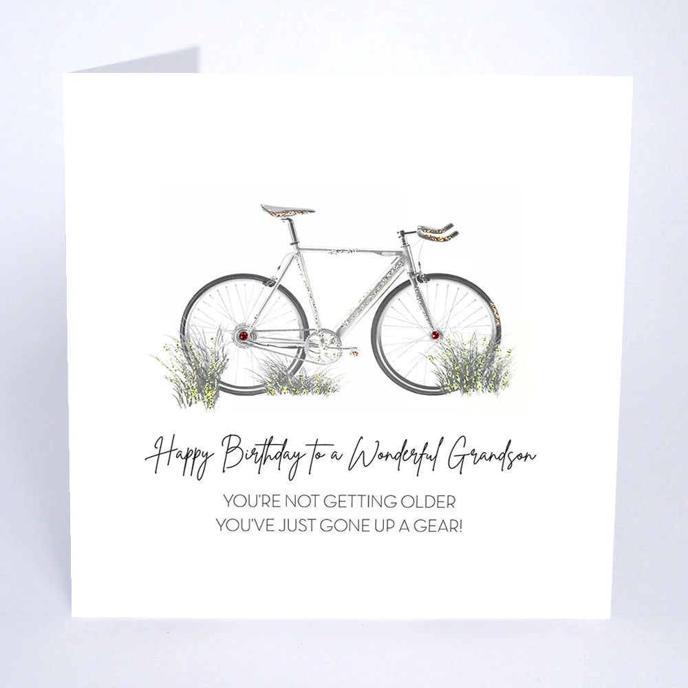 Wonderful Grandson Birthday Card - Five Dollar MR24