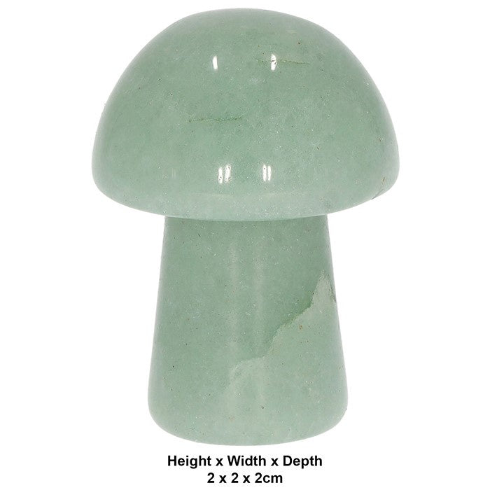 Aventurine Mini Gemstone Mushroom