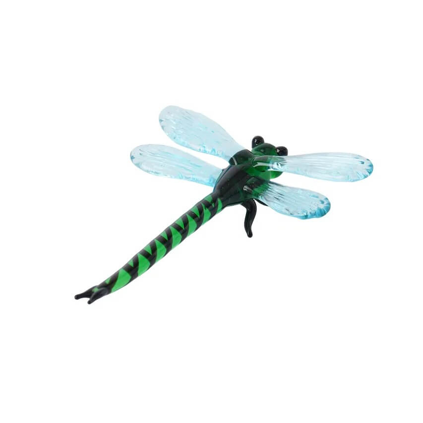Artisan Glass Dragonfly Trinket Ornament