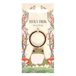 Lucky Frog Metal Keyring
