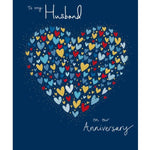 Heart of Hearts Husband Anniversary Card