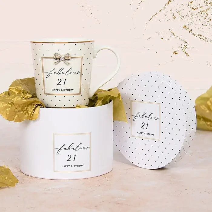 21st Birthday Mug by Hearts Designs