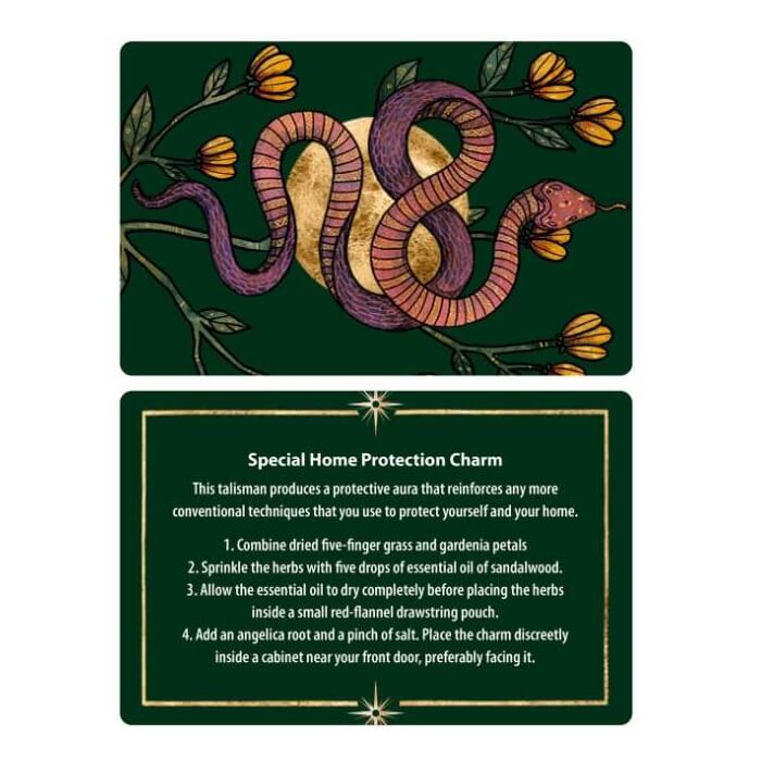 Protection Spells - 36 Cards for Magical Self-Defense