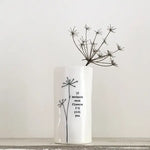 If Mothers were Flowers Porcelain Vase by East of India at shop Under the Sun Southend